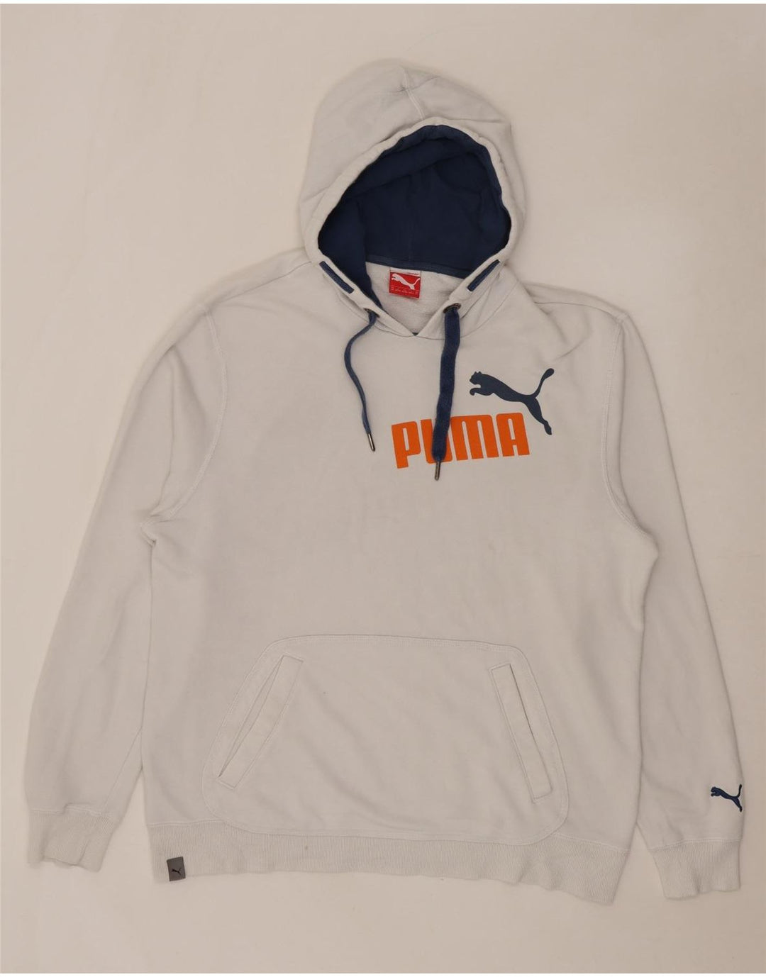 Ανδρικό γραφικό κουκούλα PUMA Jumper XL Λευκό