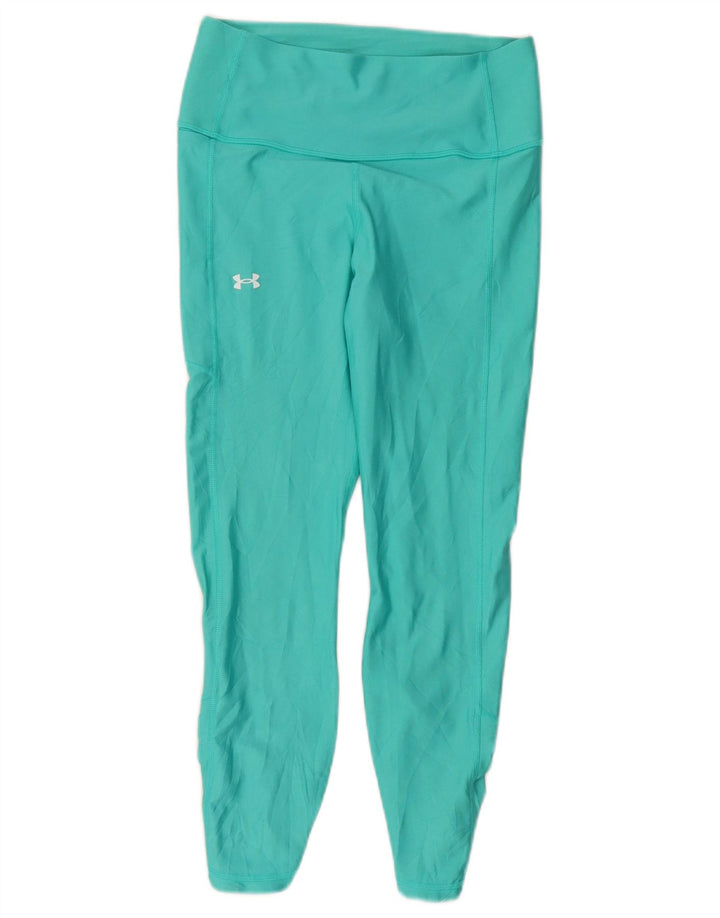 Under Armour Γυναικεία Κάπρι Κολάν UK 12 Μεσαίου Τυρκουάζ Πολυεστέρας