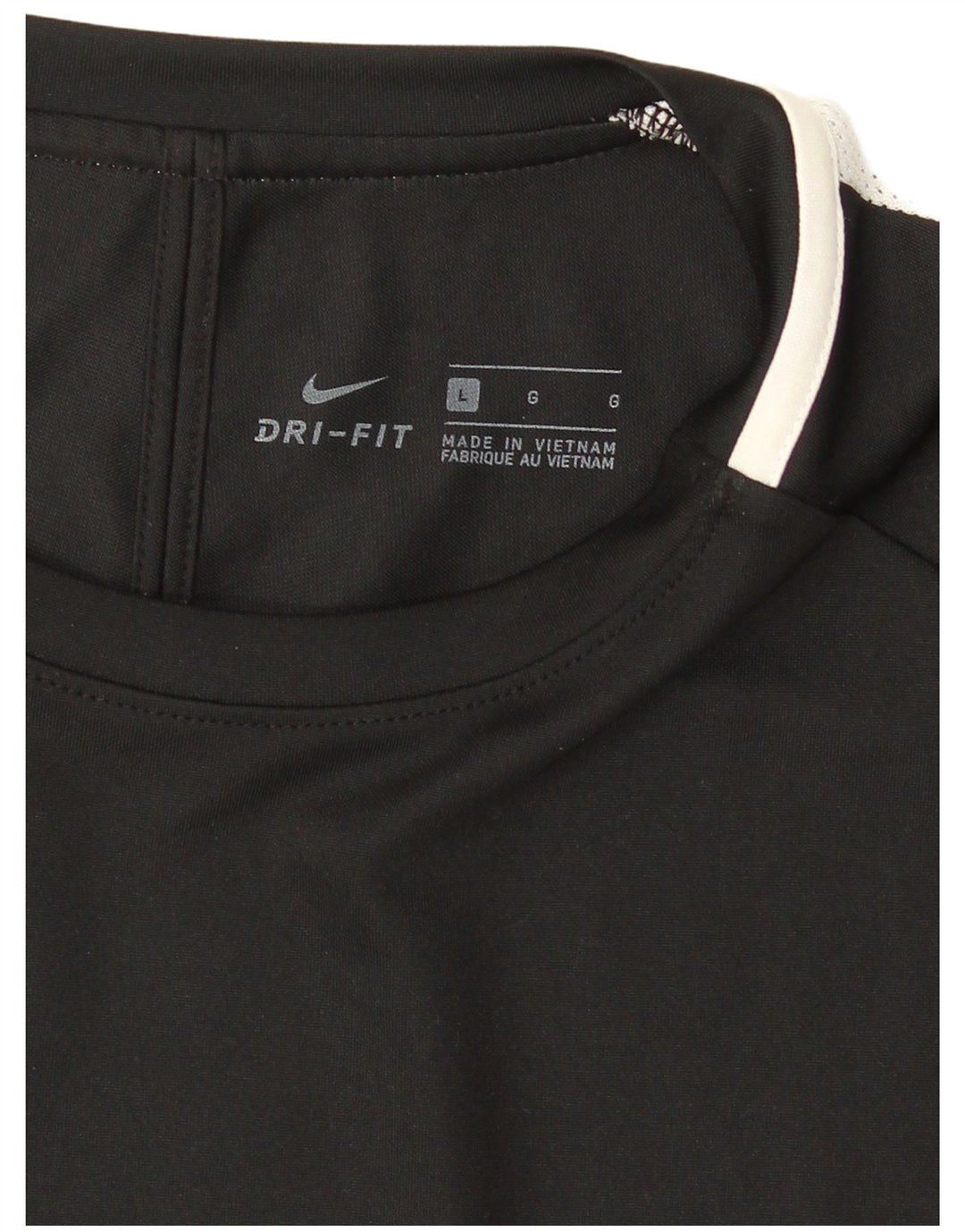 Ανδρικό T-shirt Nike Dri Fit Top Large Black Colourblock