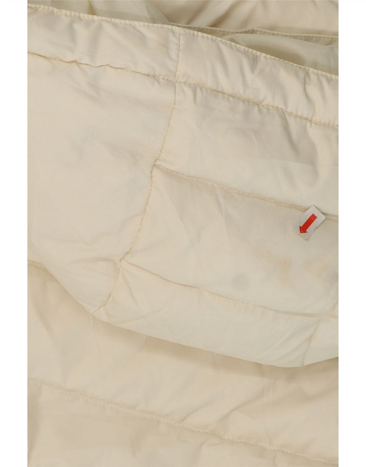 Tommy Hilfiger Γυναικείο μπουφάν με κουκούλα UK 18 XL Λευκός Πολυεστέρας