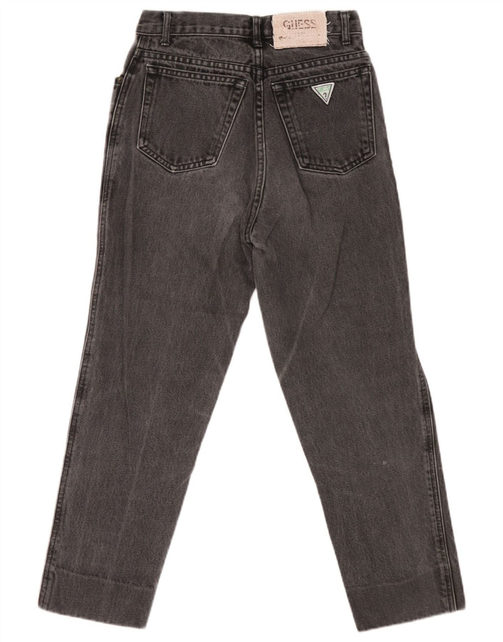 Guess Γυναικείο Tapered Jeans W29 L24 Μαύρο βαμβακερό