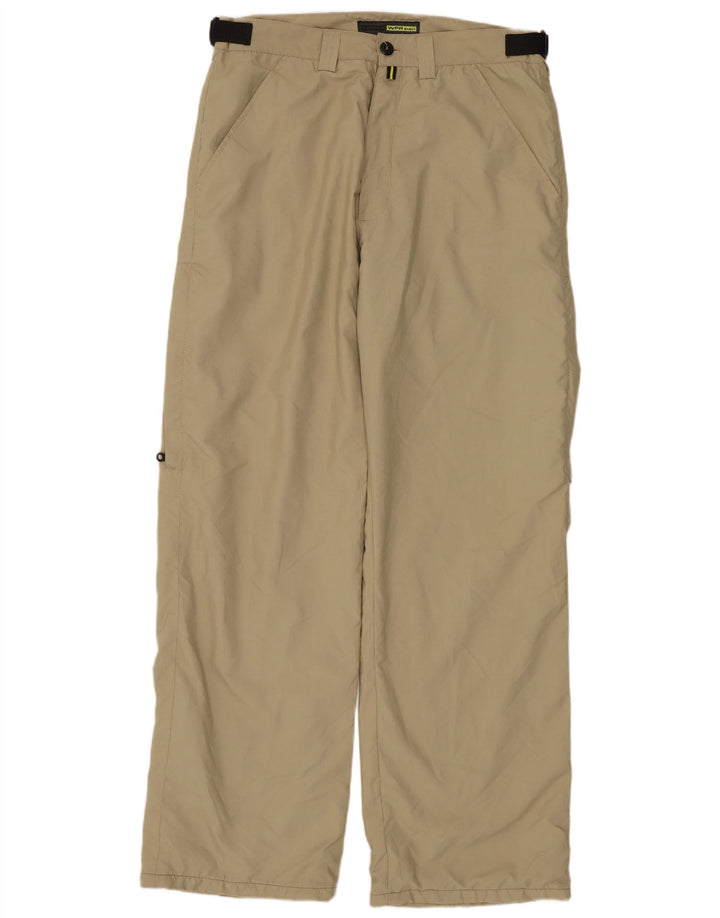 Weipper Ανδρικό ίσιο παντελόνι Cargo IT 48 Medium W33 L30 Beige Polyester