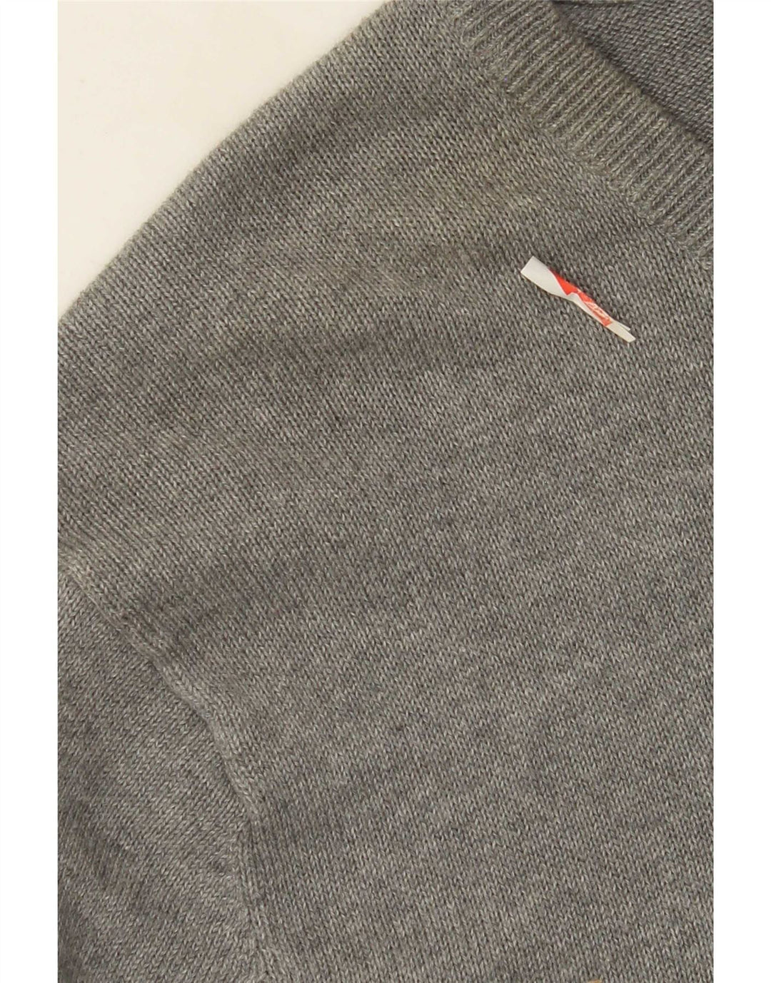 Ανδρικό πουλόβερ J. Crew με V λαιμόκοψη 2XL Γκρι βαμβακερό