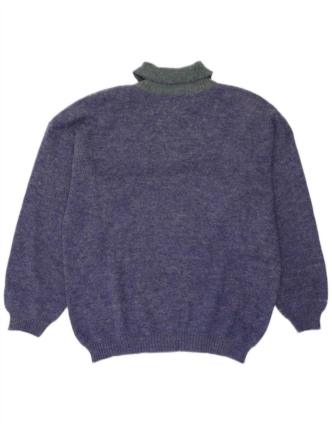 Blue Flame Ανδρικό γραφικό πουλόβερ με λαιμόκοψη XL Flecked