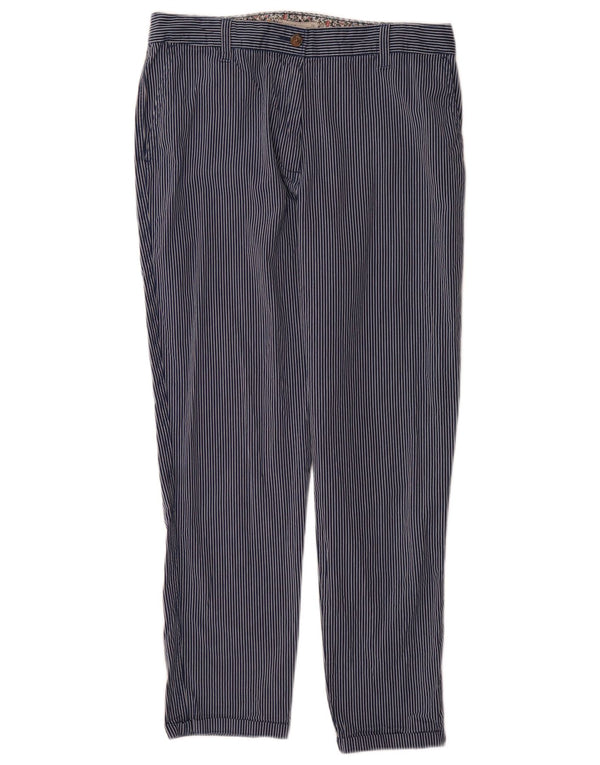 Marks & Spencer Γυναικείο παντελόνι Chino UK 12 Medium W30 L29 Navy Blue