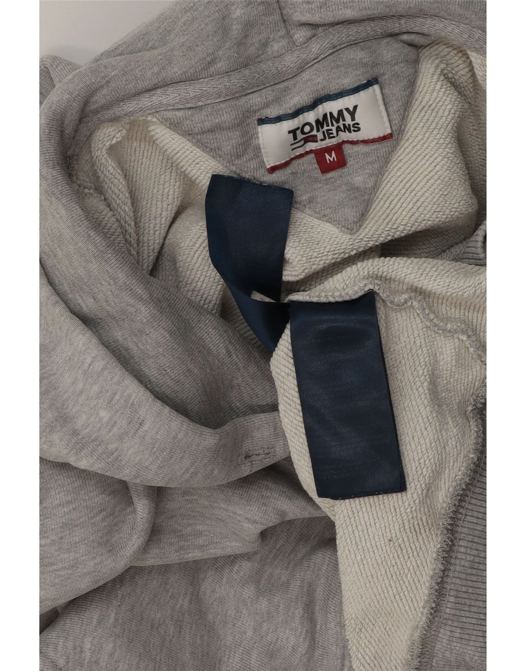 Tommy Hilfiger Ανδρικό Hoodie Jumper Μεσαίο γκρι βαμβακερό