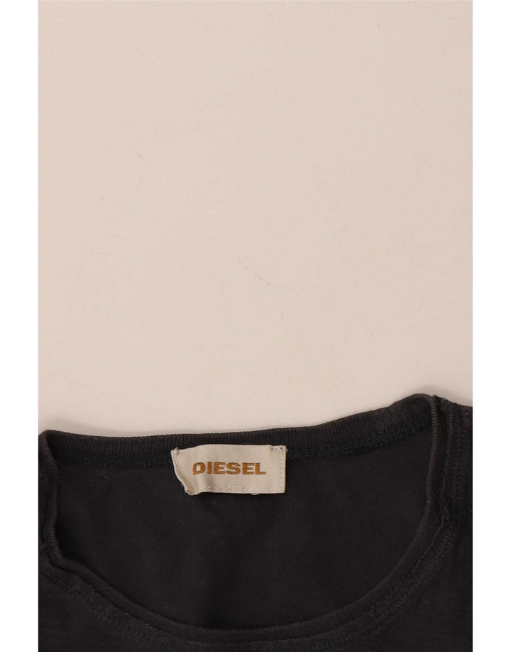 Ανδρικό T-Shirt Diesel Top Medium Navy Blue Flecked