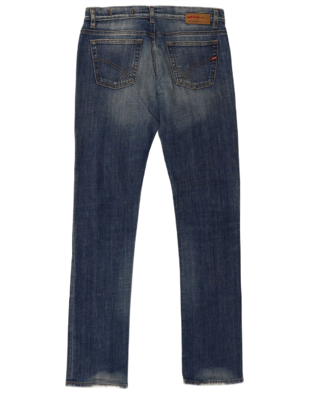 Gas Γυναικείο Slim Jeans W31 L34 Μπλε Βαμβακερό