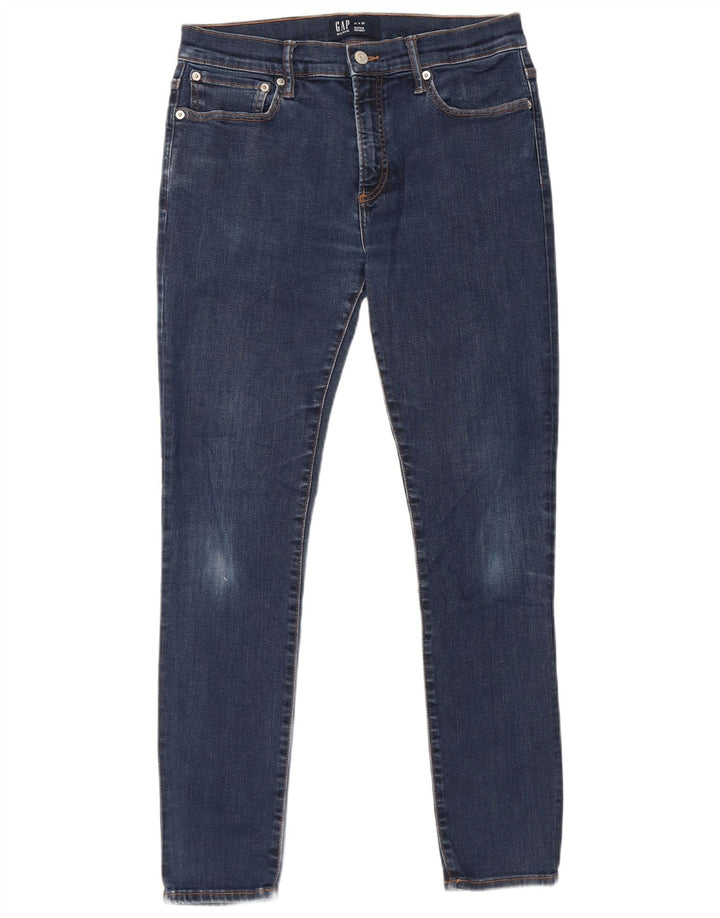 Gap Γυναικείο Super Skinny Jeans W31 L30 Navy Blue