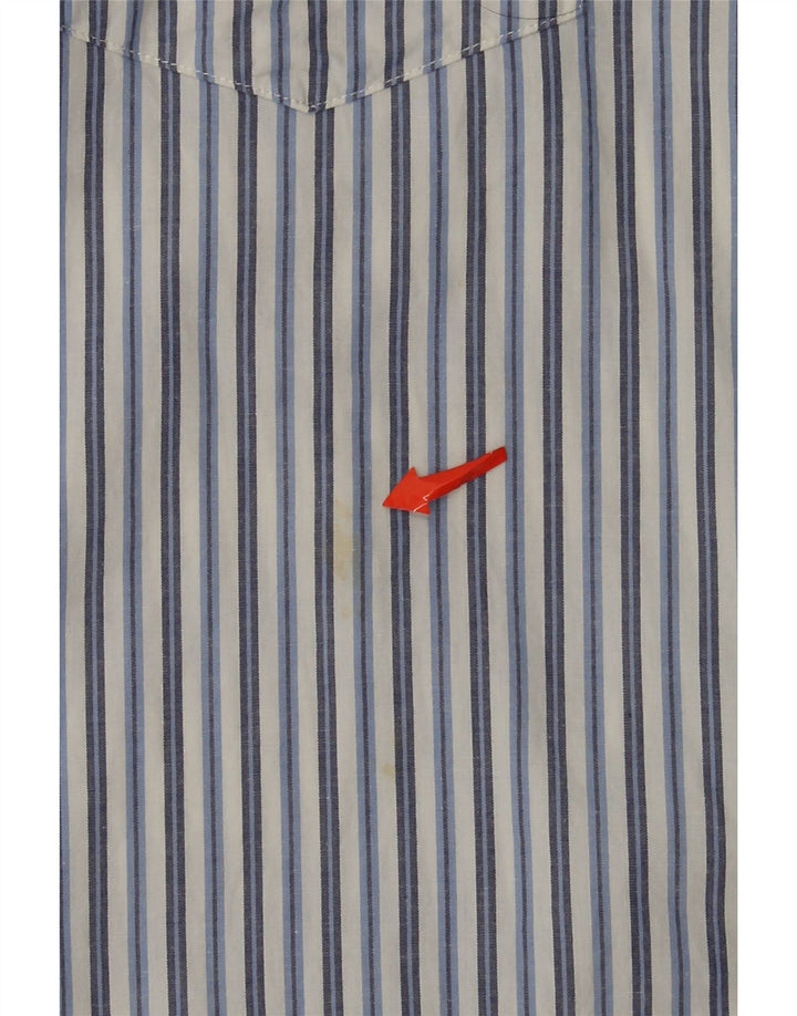 Ανδρικό πουκάμισο Dockers 2XL Μπλε ριγέ βαμβακερό