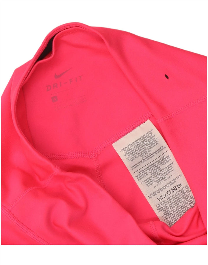 Γυναικεία κολάν Nike Dri Fit UK 10 Small Pink Polyester