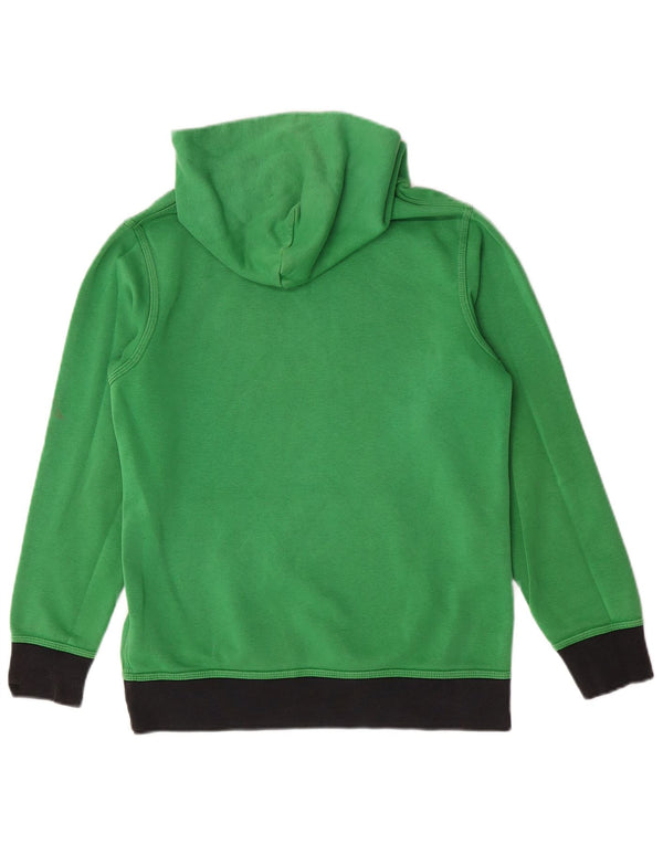Nike Boys Hoodie Jumper 12-13 ετών Μεγάλο πράσινο βαμβακερό