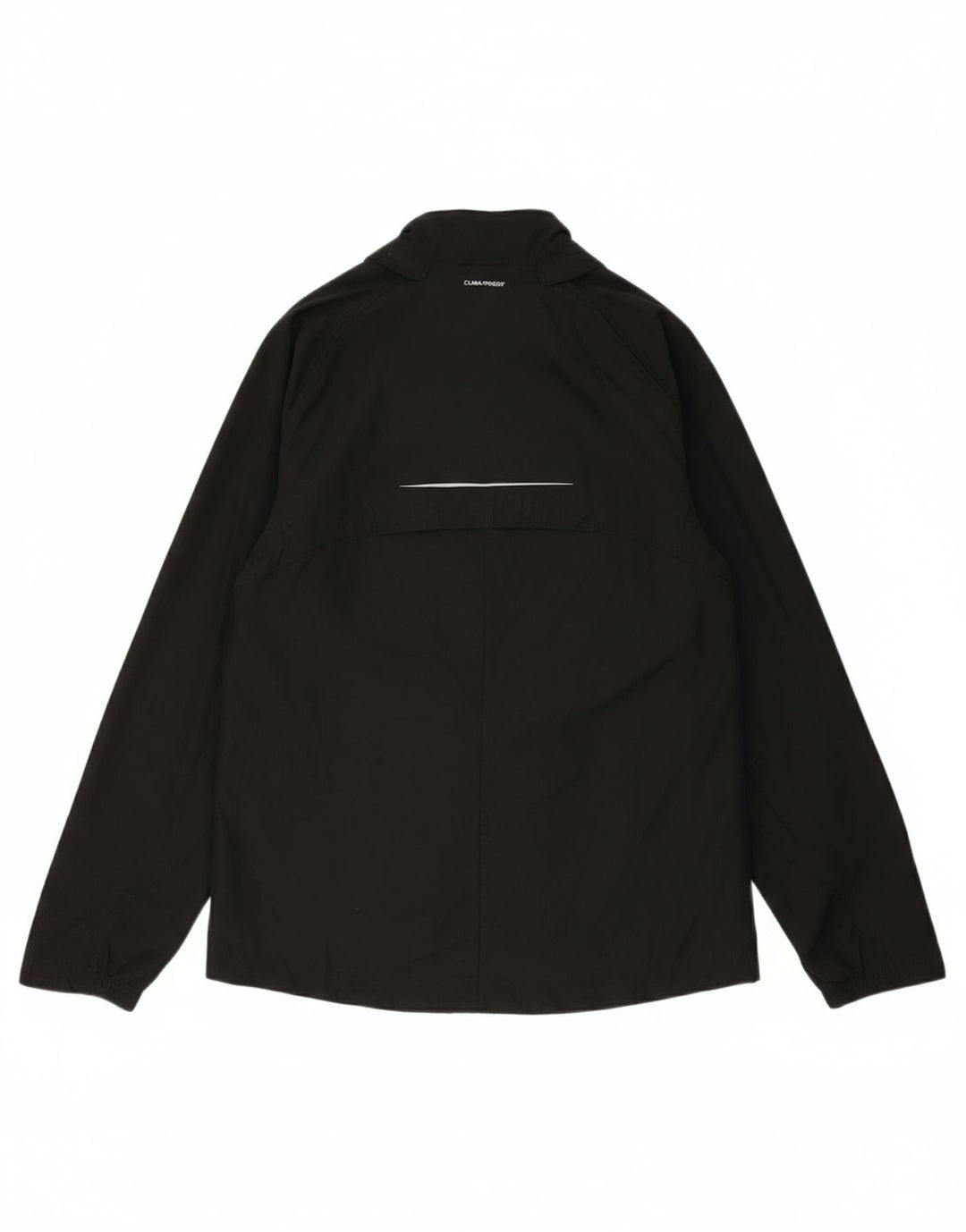 ADIDAS Mens Clima Proof Tracksuit Top Jacket Small Black Polyester