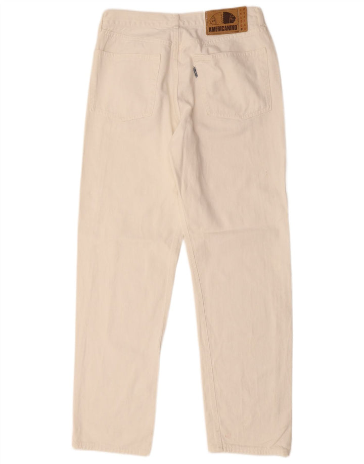 Ανδρικό τζιν Americanino ίσιο W30 L30 Λευκό