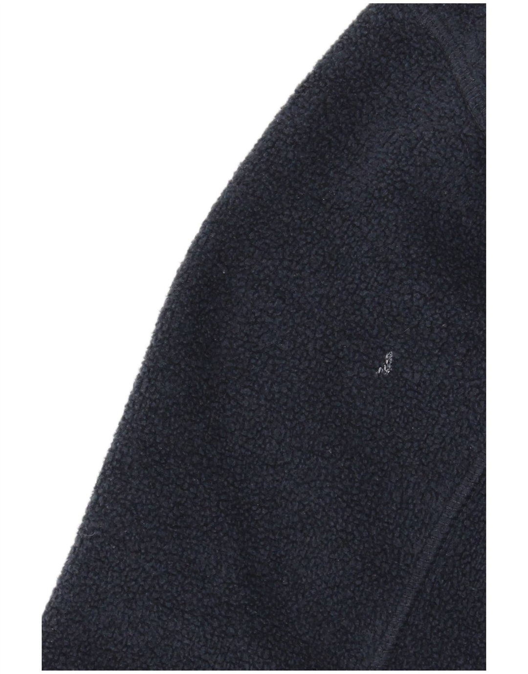 Χοντρό πρόσωπο για αγόρια με φερμουάρ Fleece Jumper 10-11 ετών Navy Blue Polyester