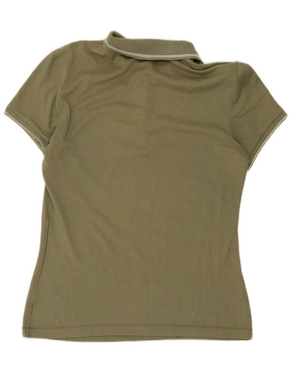 Champion Womens Heritage Fit Polo Shirt UK 18 XL Khaki