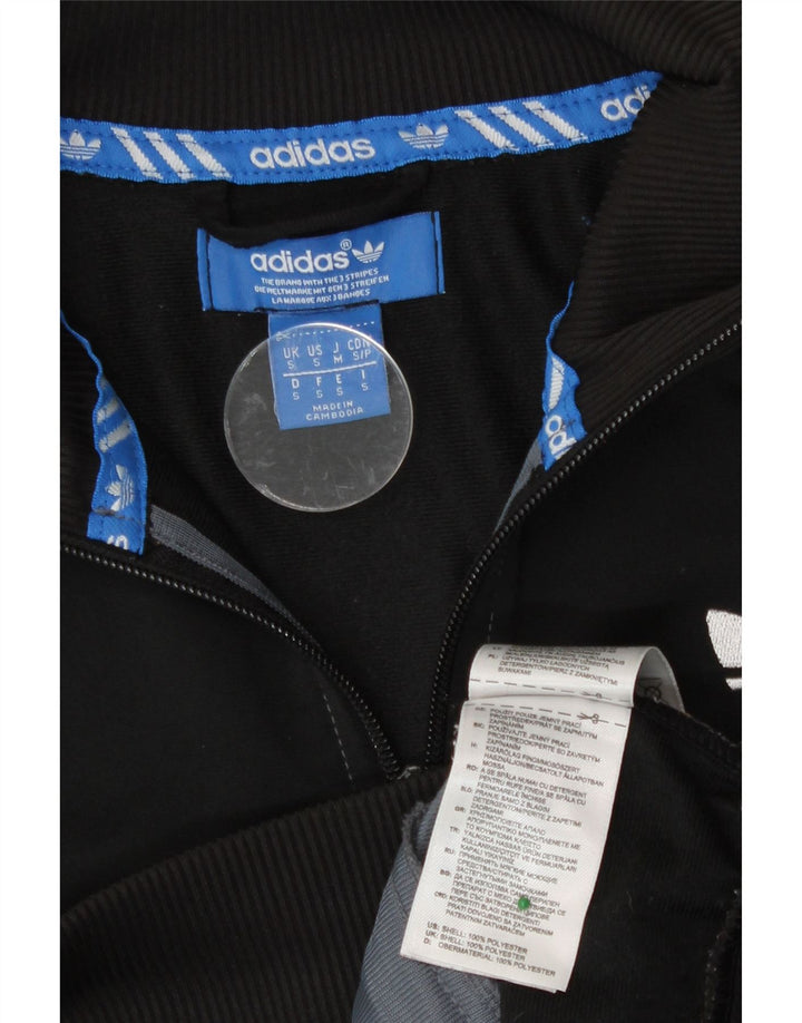 Ανδρική φόρμα Adidas Top Jacket Small Black Colourblock Polyester