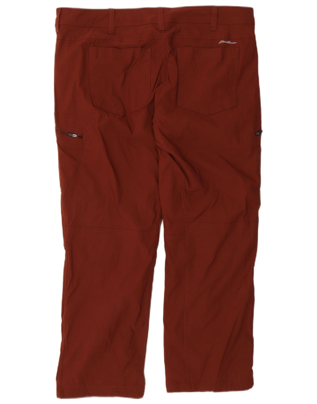 Eddie Bauer Ανδρικό ίσιο παντελόνι Cargo W40 L30 Maroon Nylon
