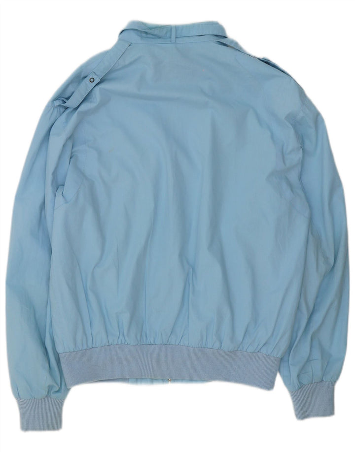 Vintage Ανδρικό Military Bomber Jacket UK 36 Small Blue Polyester
