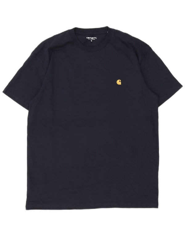 Ανδρικό T-Shirt Carhartt Top από μεσαίο μπλε ναυτικό βαμβακερό