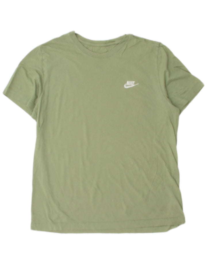 Ανδρικό T-Shirt Nike, μεγάλο πράσινο βαμβακερό