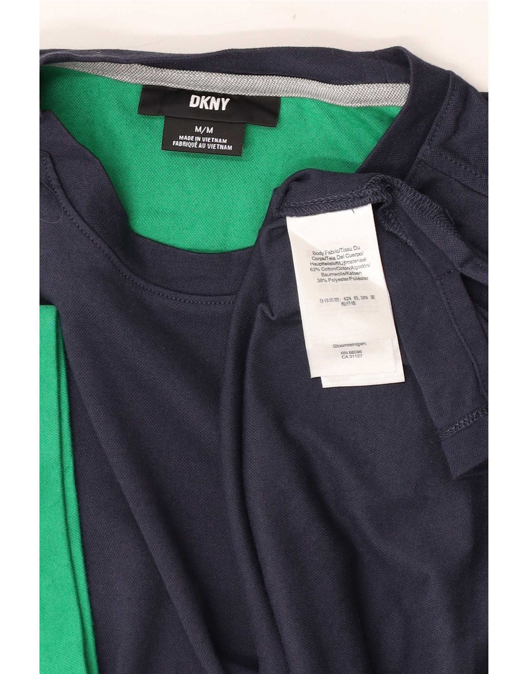 Ανδρικό T-Shirt Dkny Top από μεσαίο μπλε ναυτικό βαμβακερό