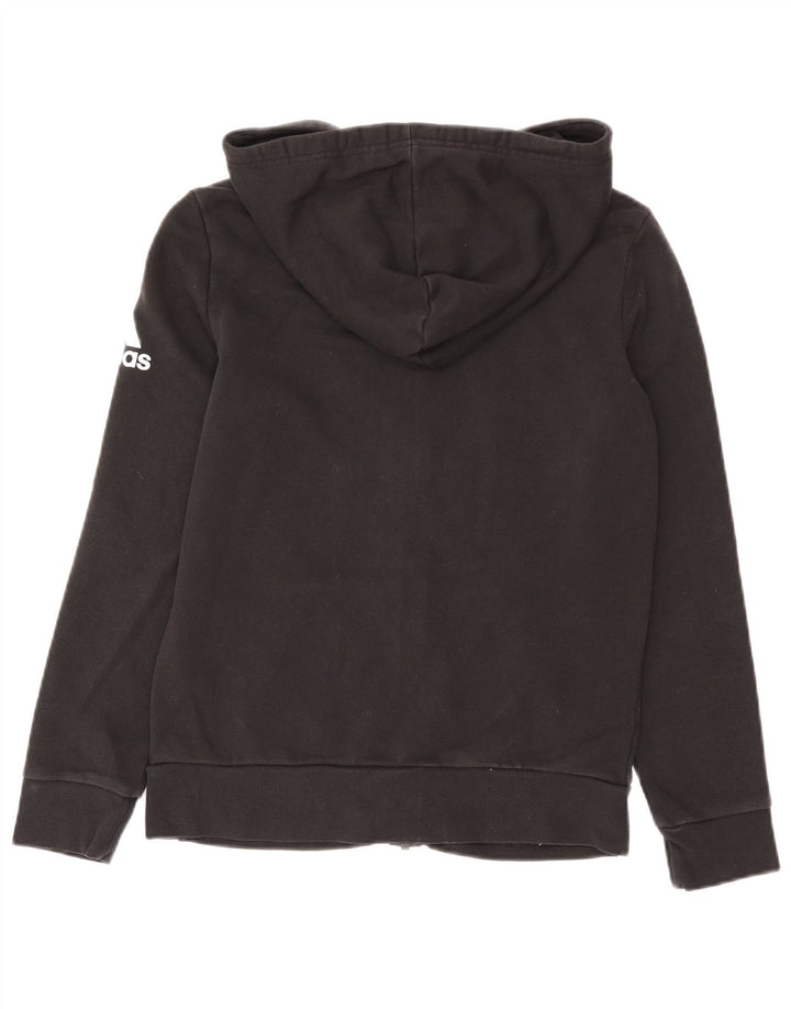 Γυναικείο πουλόβερ Adidas με φερμουάρ UK 12 Medium Black