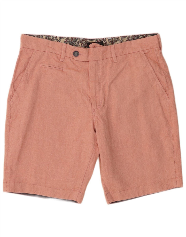 Ted Baker Ανδρικό σορτς Chino W34 μεγάλο ροζ βαμβακερό