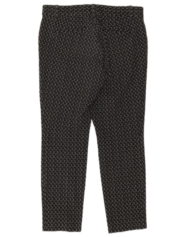 Gap Γυναικείο Skinny Ankle Cropped Παντελόνι UK 8 Small W28 L24 Black Geometric