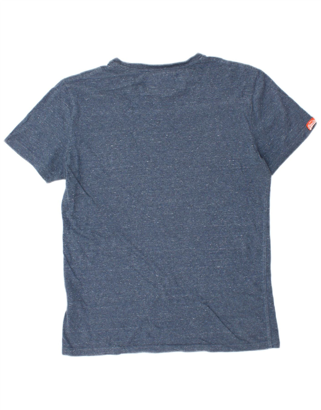 Ανδρικό T-Shirt SUPERDRY Top Βαμβακερό μεσαίο μπλε ναυτικό