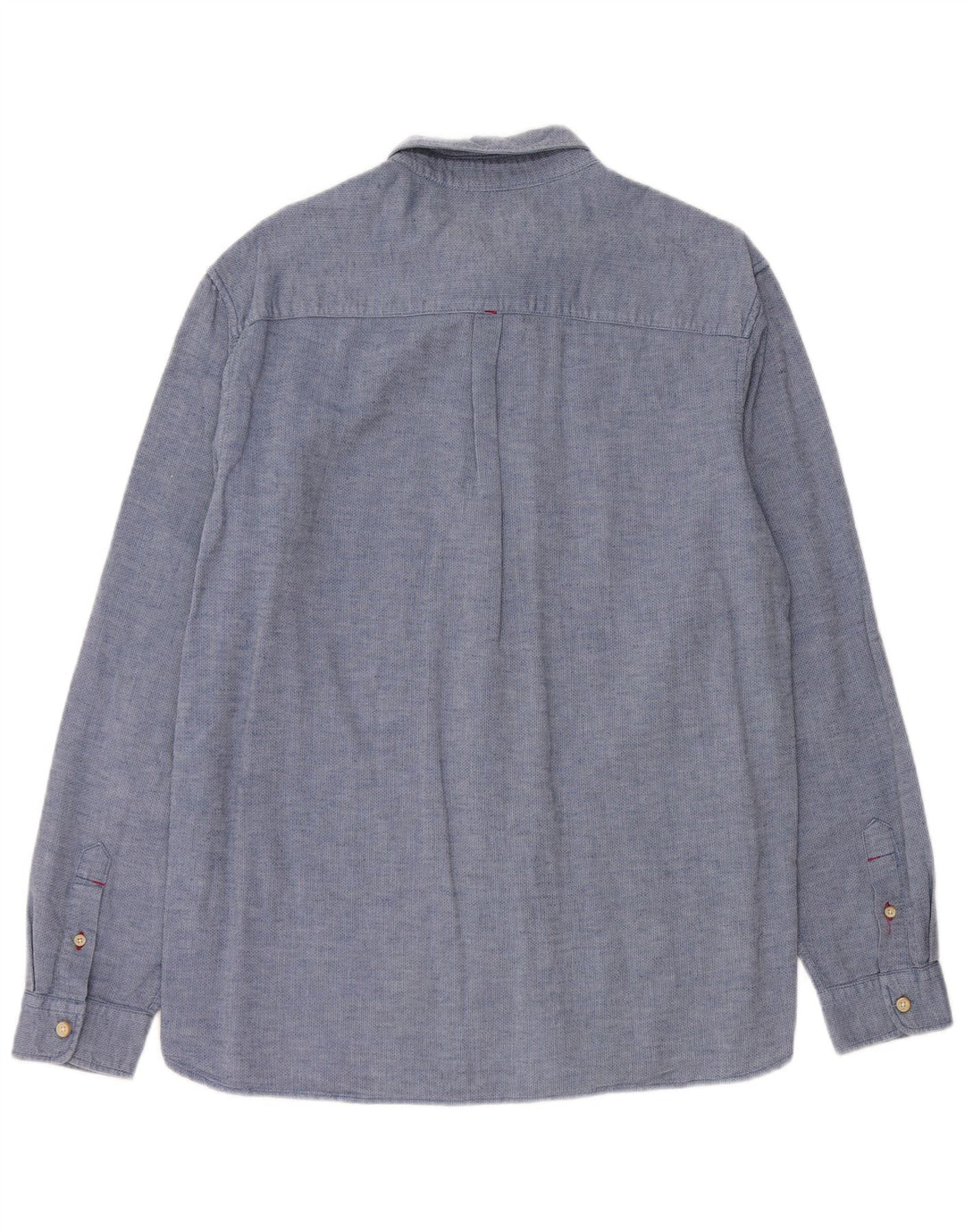 WHITE STUFF Ανδρικό πουκάμισο Classic Fit Μεσαίο μπλε βαμβακερό