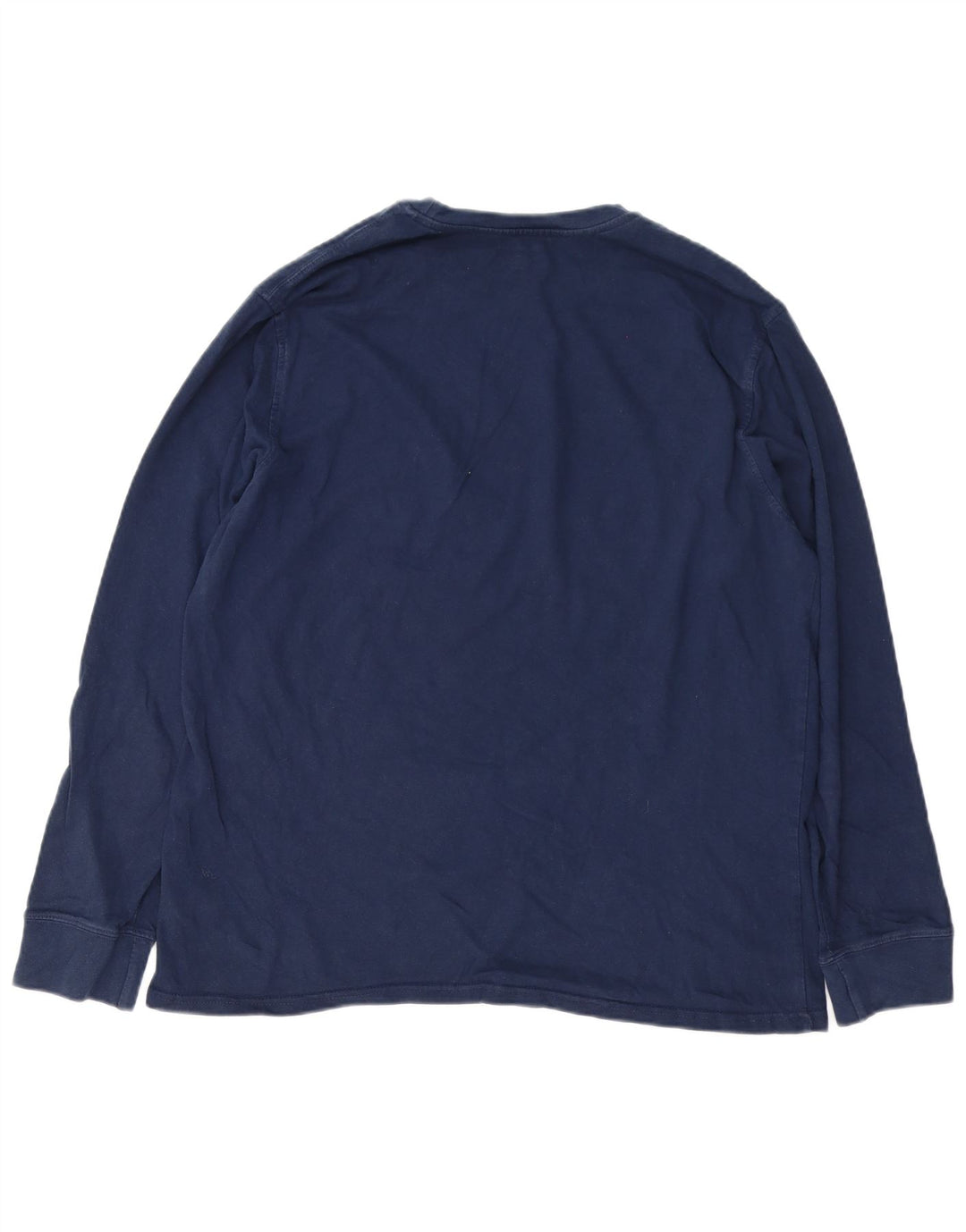 Ανδρικό τοπ Champion μακρυμάνικο XL Navy Blue Cotton