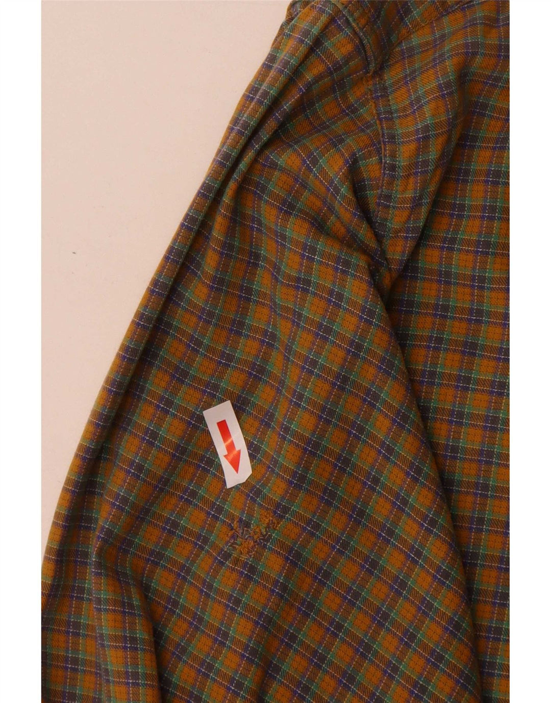 Goose & Gander Ανδρικό φανελένιο πουκάμισο IT 46 Large Brown Check