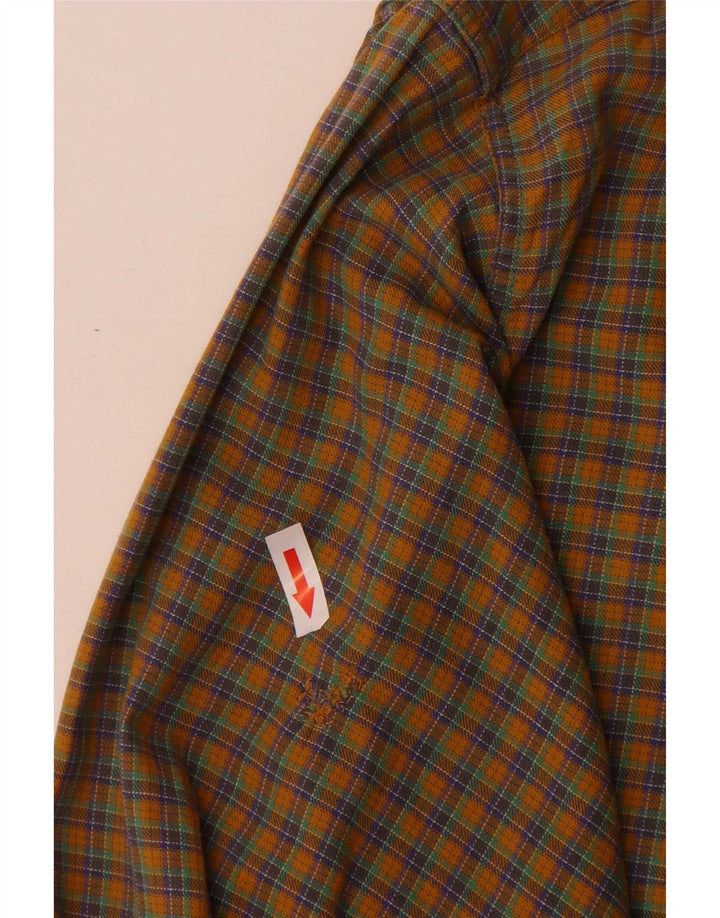 Goose & Gander Ανδρικό φανελένιο πουκάμισο IT 46 Large Brown Check