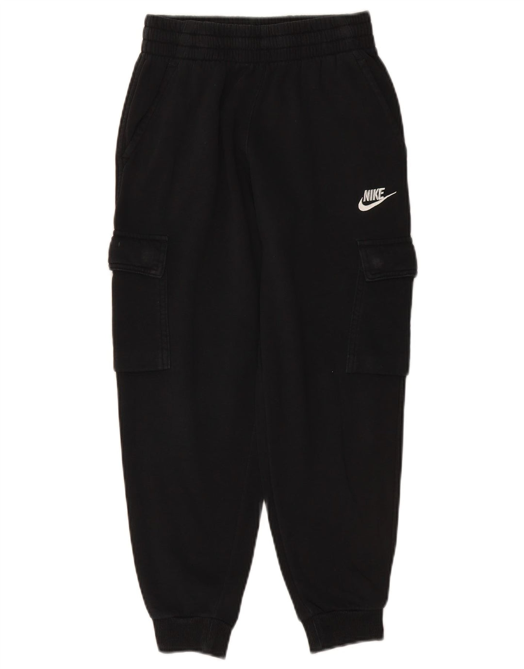 Παντελόνι αθλητικής φόρμας NIKE Boys Cargo Joggers 10-11 ετών μεσαίο μαύρο βαμβακερό