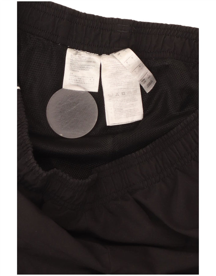 Ανδρική αθλητική φόρμα ADIDAS Παντελόνι μεγάλο μαύρο πολυεστέρα