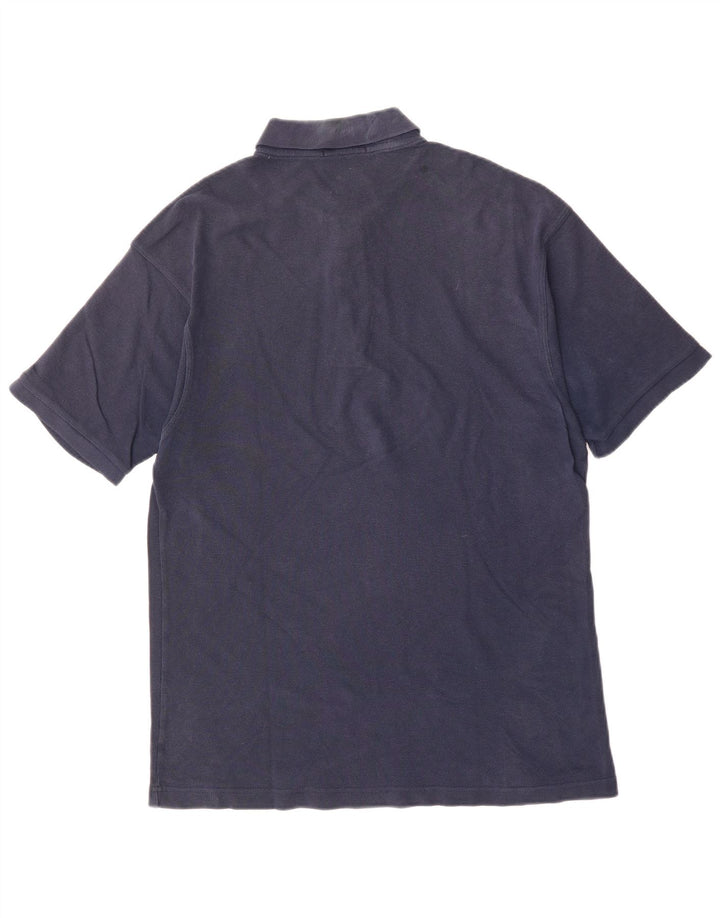 Fred Perry Ανδρικό πουκάμισο Polo μεγάλο μπλε ναυτικό βαμβακερό