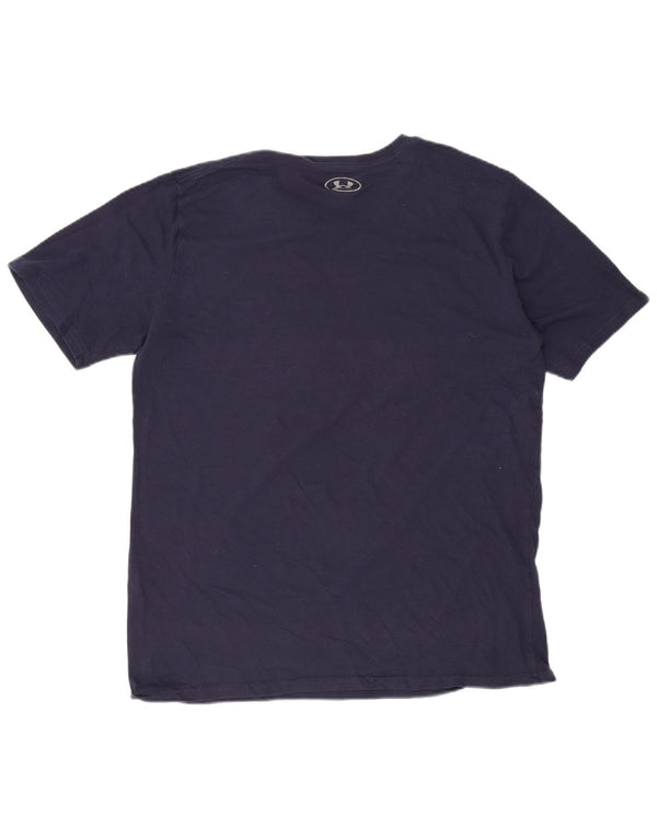 Ανδρικό γραφικό μπλουζάκι Under Armour Top Large Navy Blue