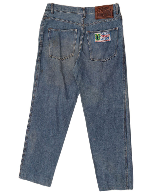 Uniform Γυναικείο Tapered Jeans IT 46 Large W30 L26 Blue