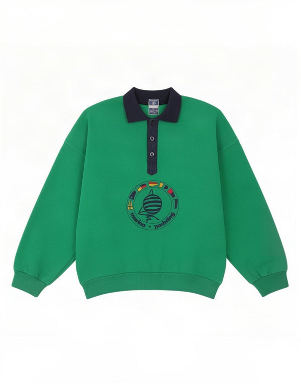 Γυναικεία γραφική φούτερ Marina Yachting Jumper UK 14 Medium Green