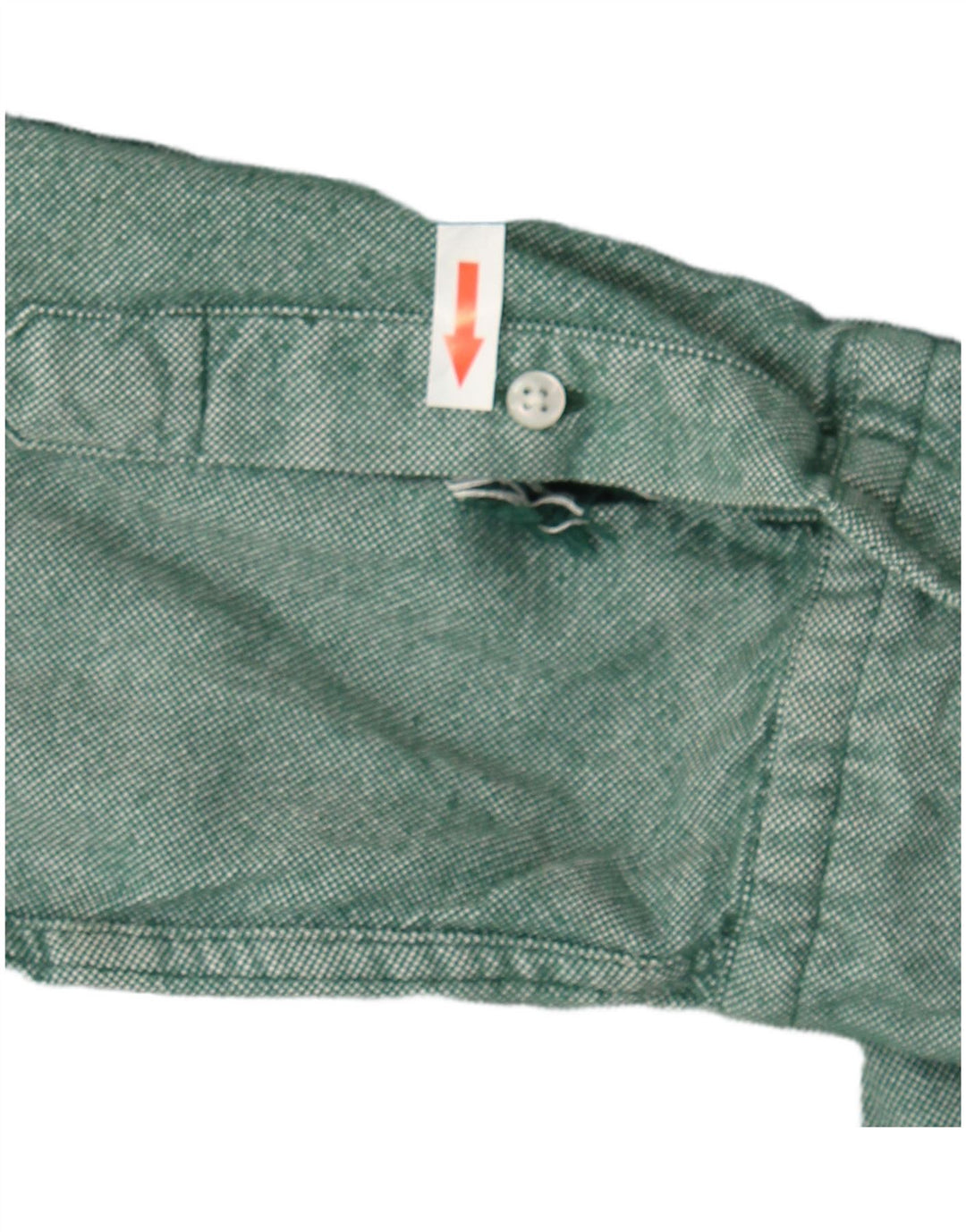 Ανδρικό πουκάμισο Massimo Dutti XL Πράσινο