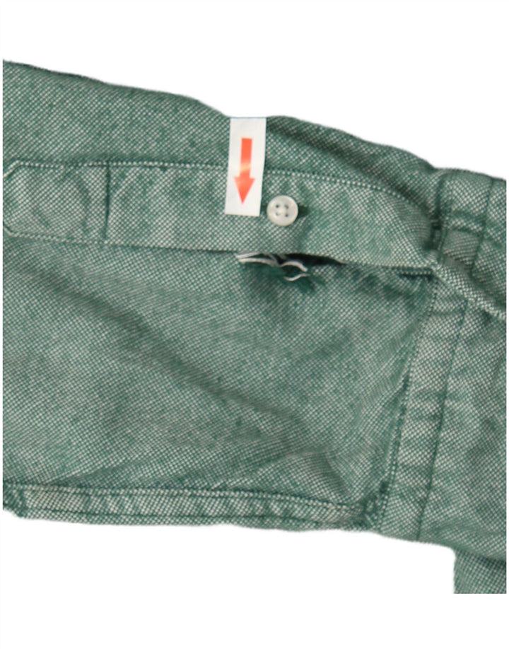 Ανδρικό πουκάμισο Massimo Dutti XL Πράσινο