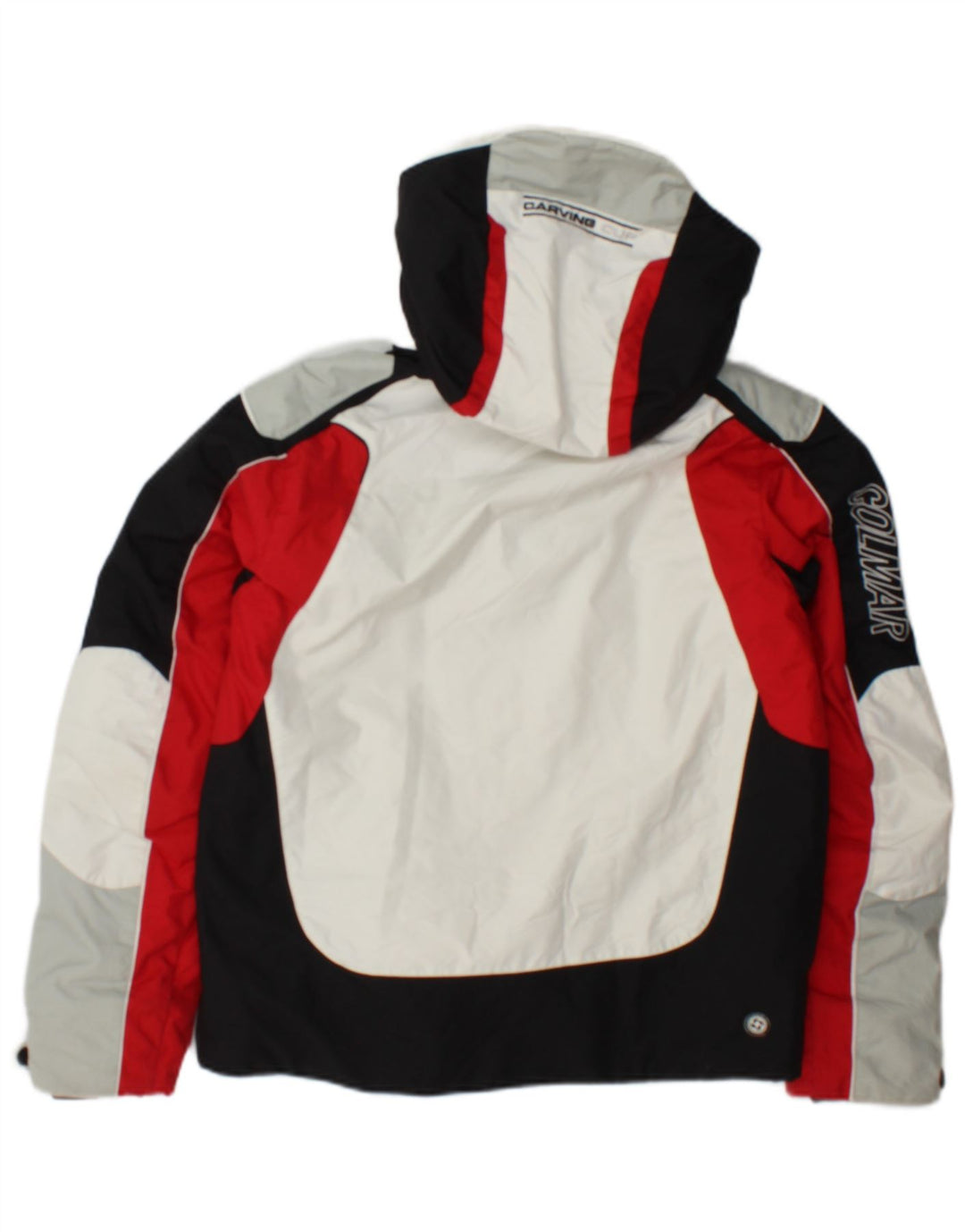 Colmar Γυναικείο μπουφάν σκι με κουκούλα EU 38 Medium White Colourblock