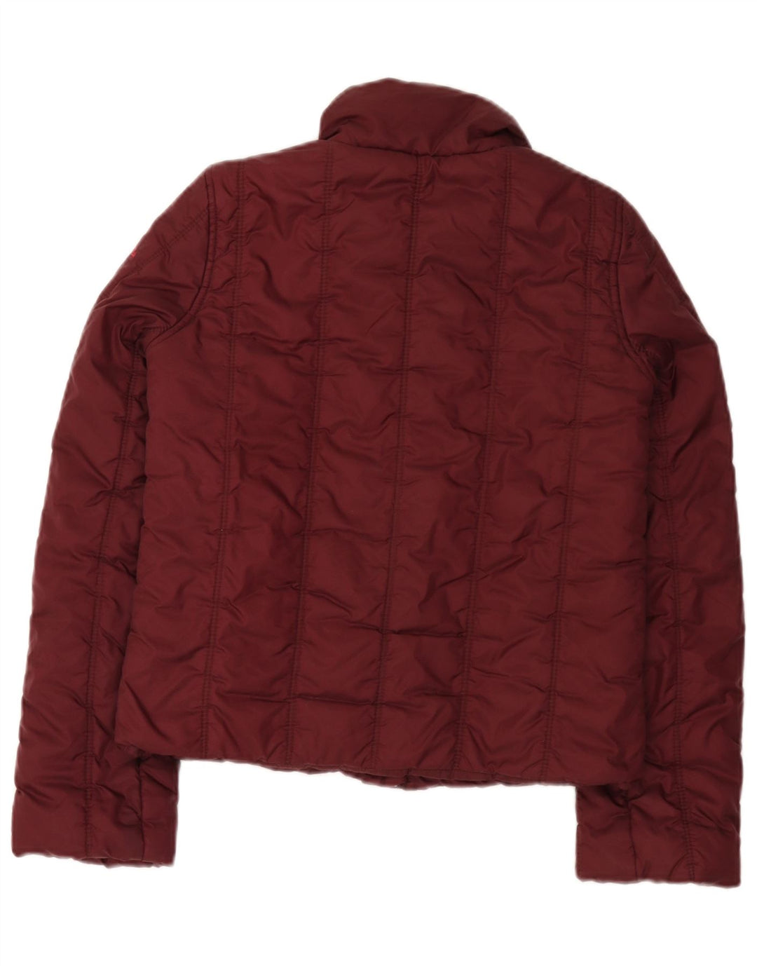 Guess Γυναικείο μπουφάν UK 10 Small Burgundy Nylon