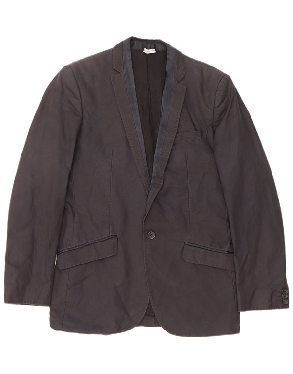 Dolce & Gabbana Ανδρική φόρμα 1 κουμπιού 2 τεμαχίων IT 48 Medium W32 L33 Navy Blue