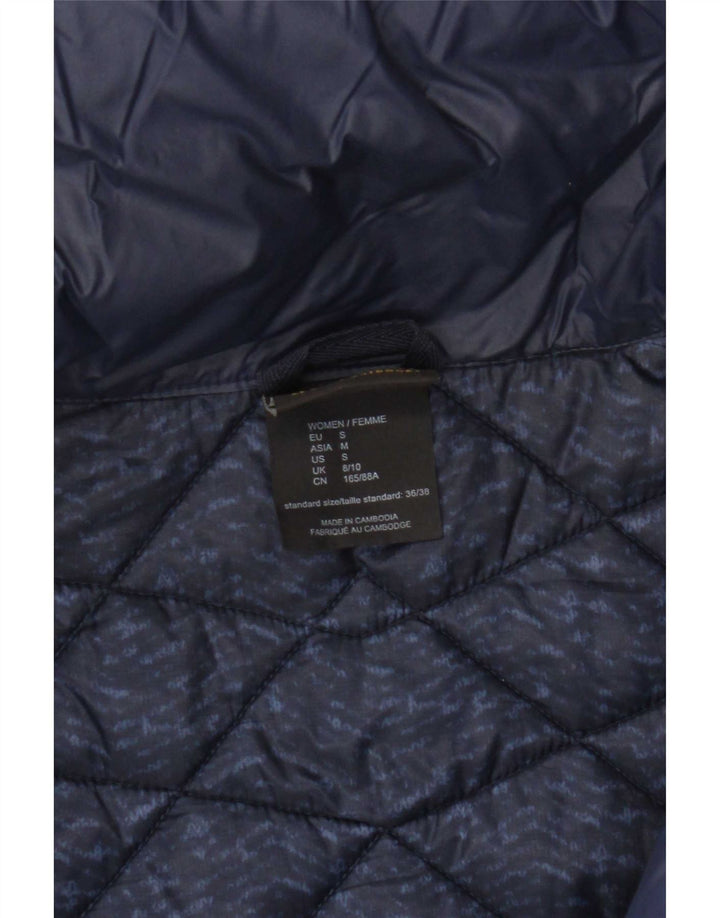 Jack Wolfskin γυναικείο μπουφάν με επένδυση UK 8/10 Small Navy Blue Nylon