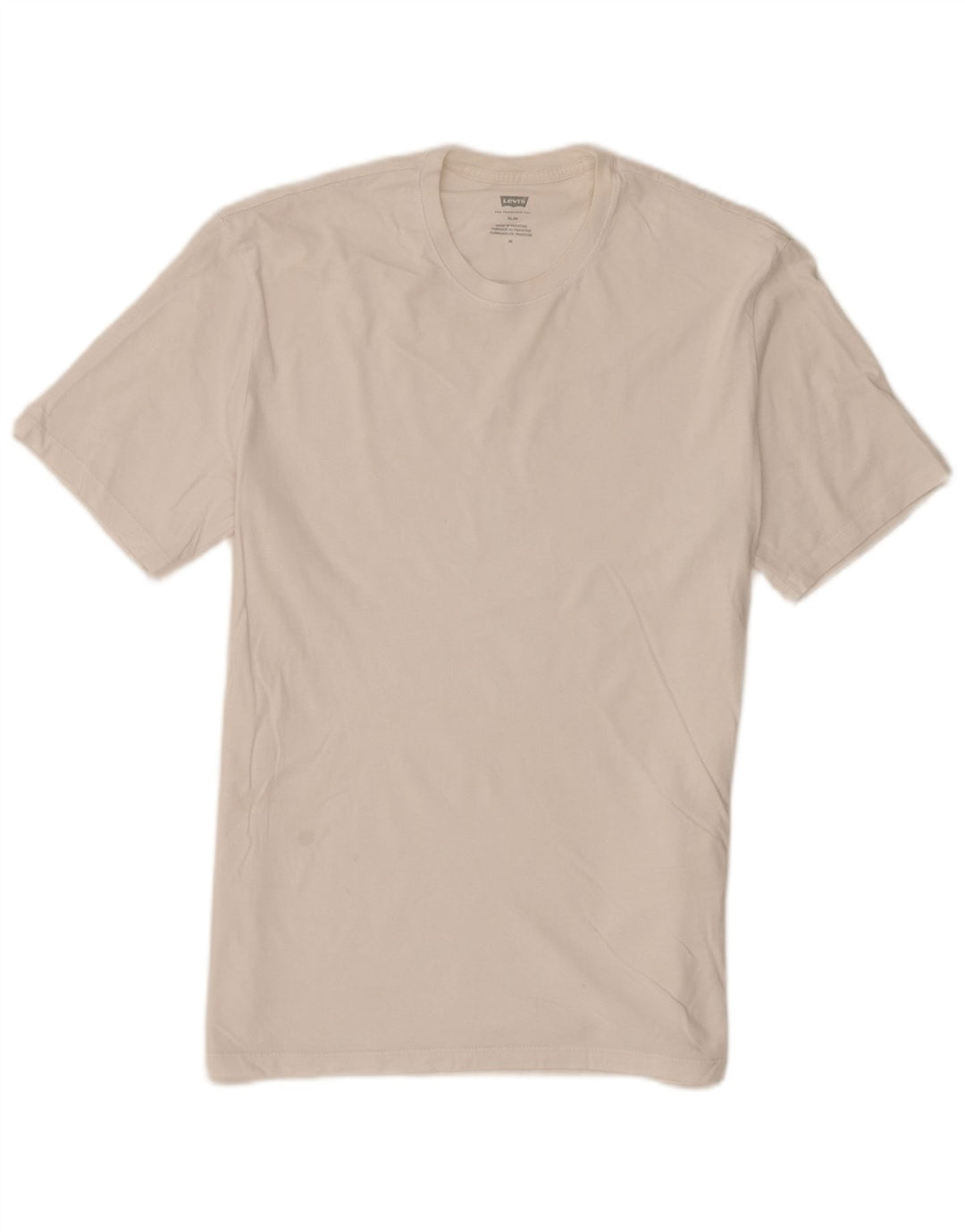 Ανδρικό T-Shirt Levi's Slim Top Μεσαίο λευκό βαμβακερό