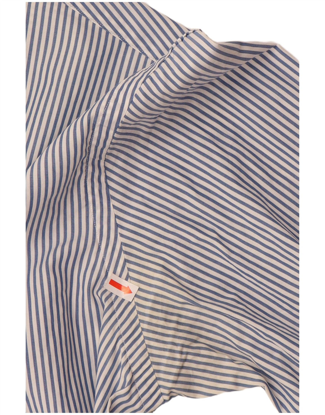 RALPH LAUREN Ανδρικό Πουκάμισο Προσαρμοσμένης Εφαρμογής Βαμβακερό μεσαίο μπλε ριγέ