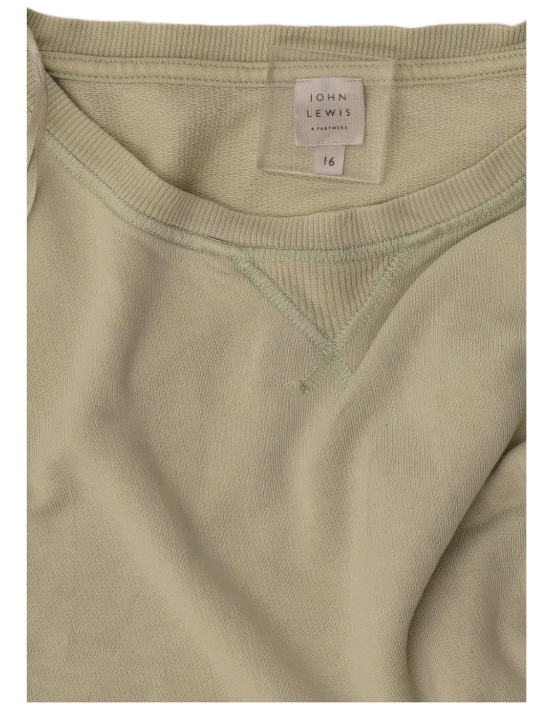 John Lewis Γυναικεία Φούτερ Jumper UK 16 Large Green