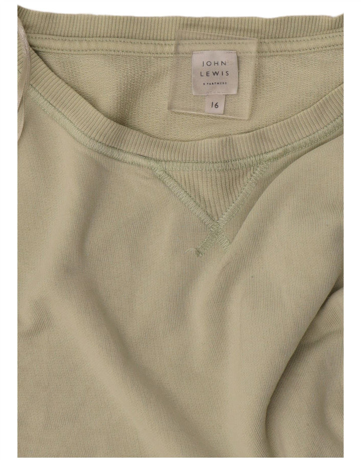 John Lewis Γυναικεία Φούτερ Jumper UK 16 Large Green
